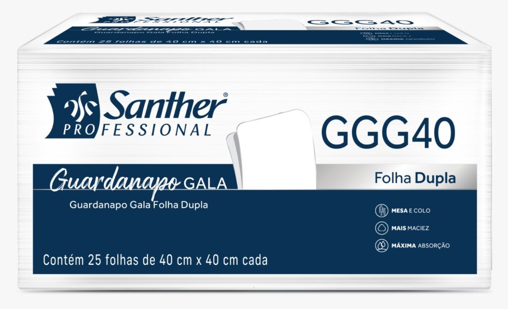 Guardanapos de Mesa Santher Professional GGG40