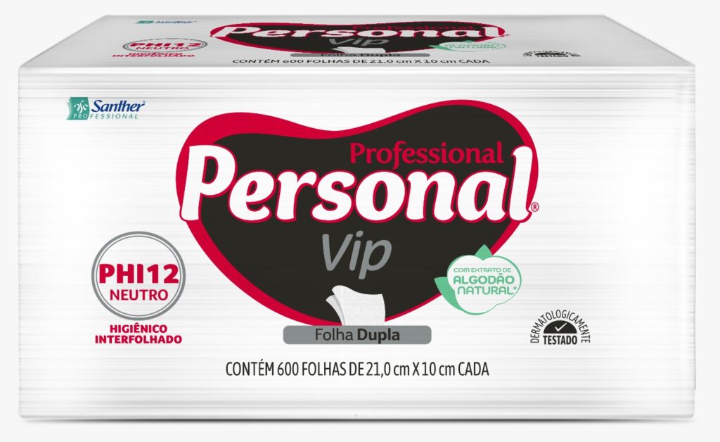 Papel Higiênico Interfolha Folha Dupla Personal VIP PHI12