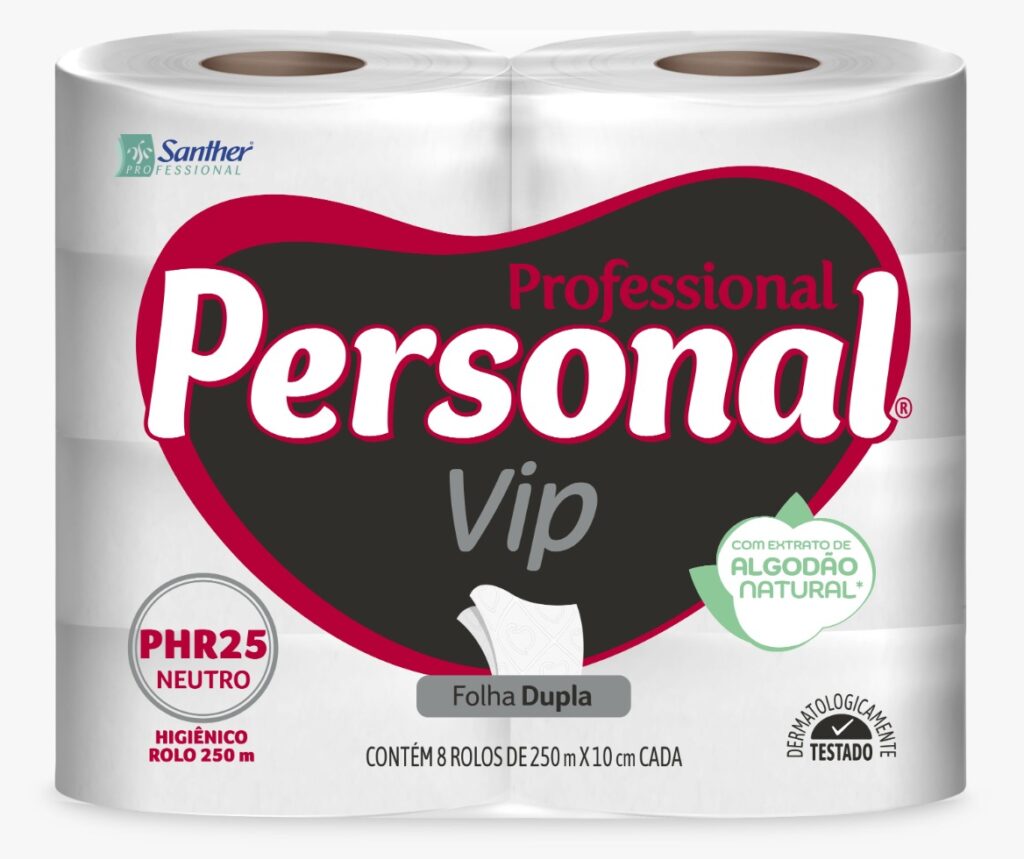 Papel Higiênico Personal VIP Folha Dupla PHR25