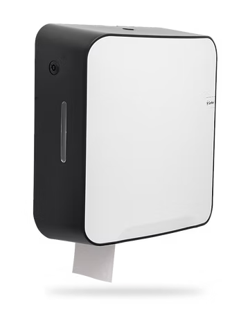 Suporte Papel Higiênico Interfolha Quartz Preto Santher DQH20